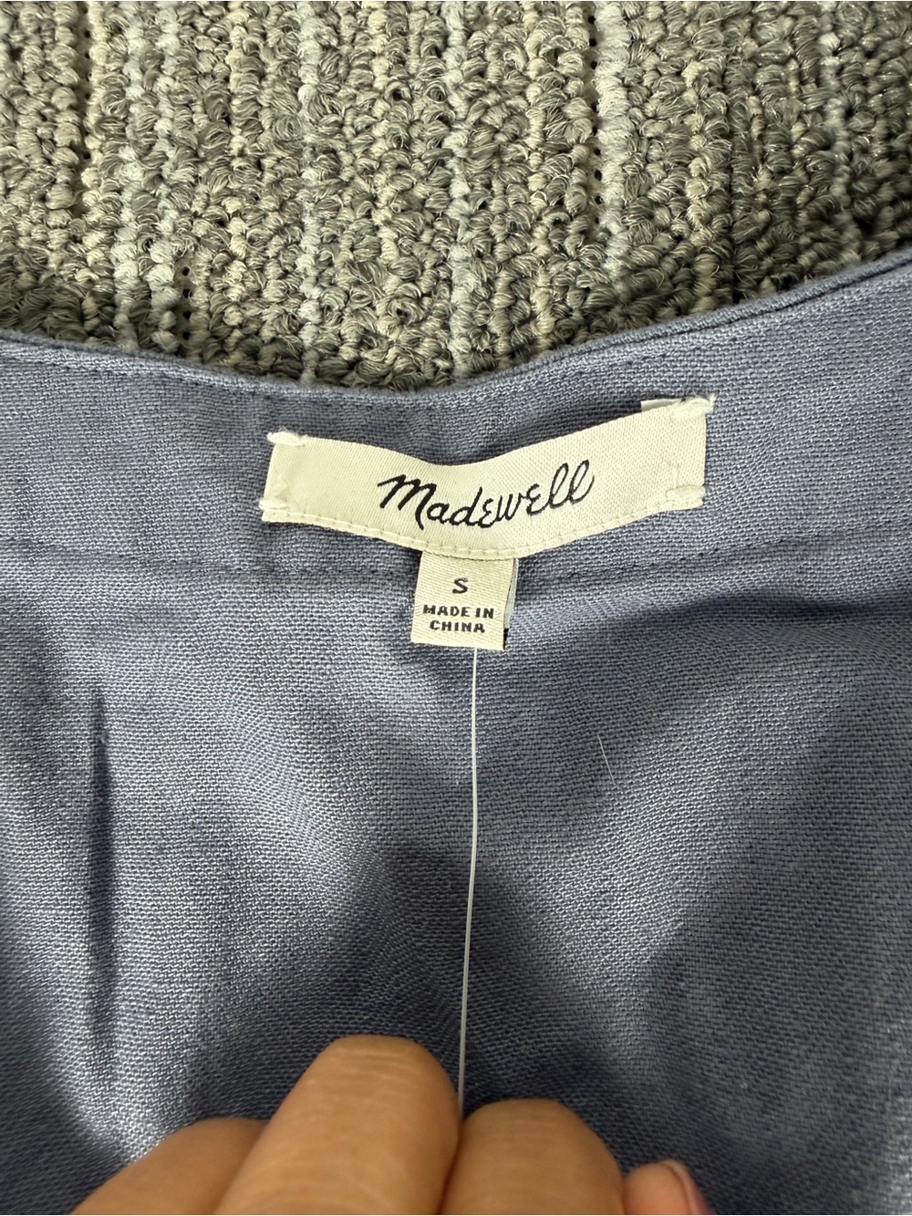 NWT Madewell Petite Cap Sleeve Jumpsuit Womens Size Small - Picture 3 of 8